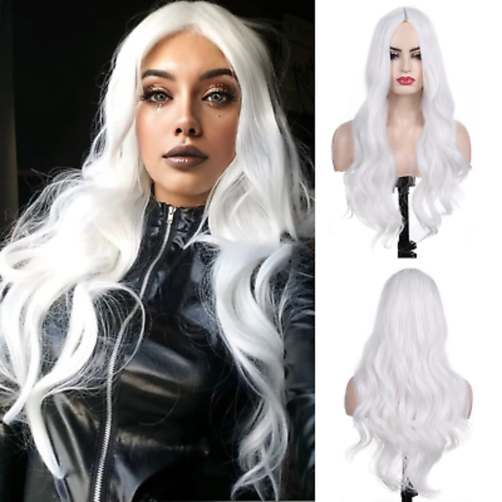 White Beauty Full Wig